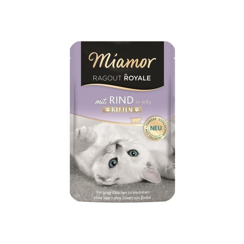Miamor Ragout Royale Kitten 100g - Rind Miamor Ragout Royale Kitten 100g - Rind