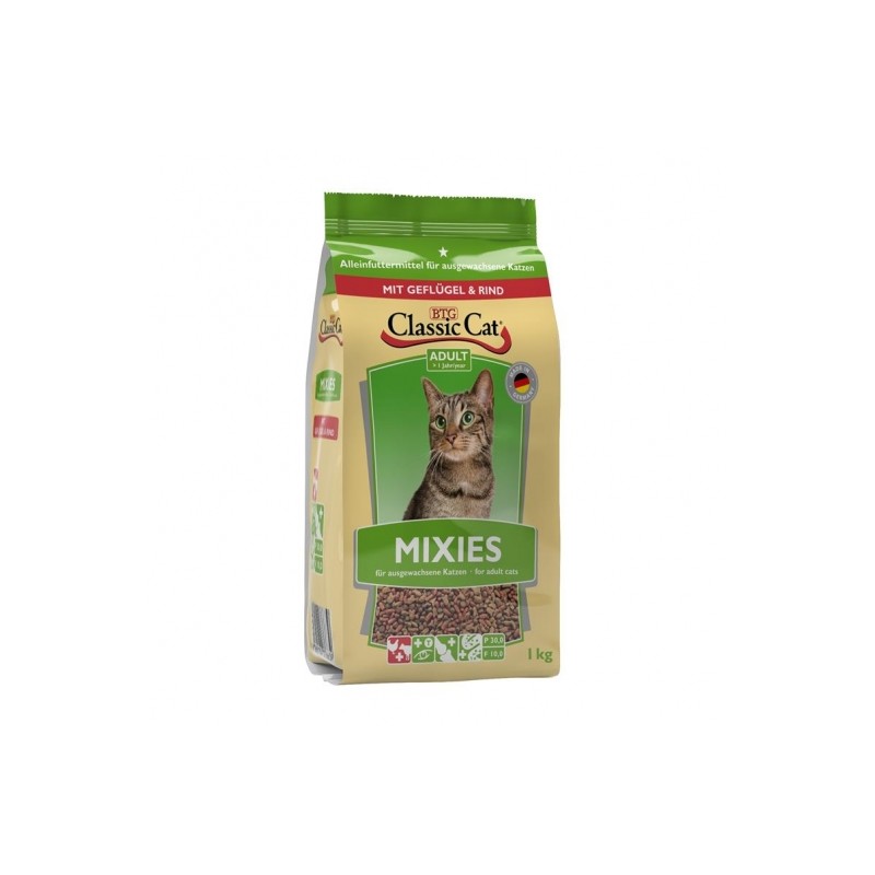 Classic Cat Mixies mit Geflügel und Rind 1kg