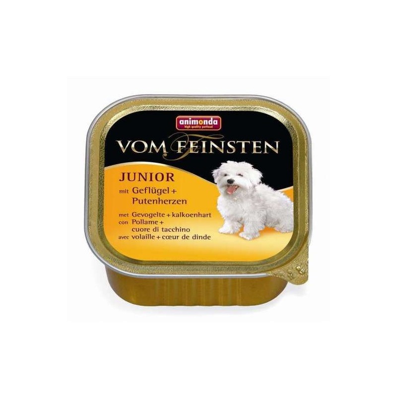 Animonda vom Feinsten Junior Geflügel & Putenherzen 150g