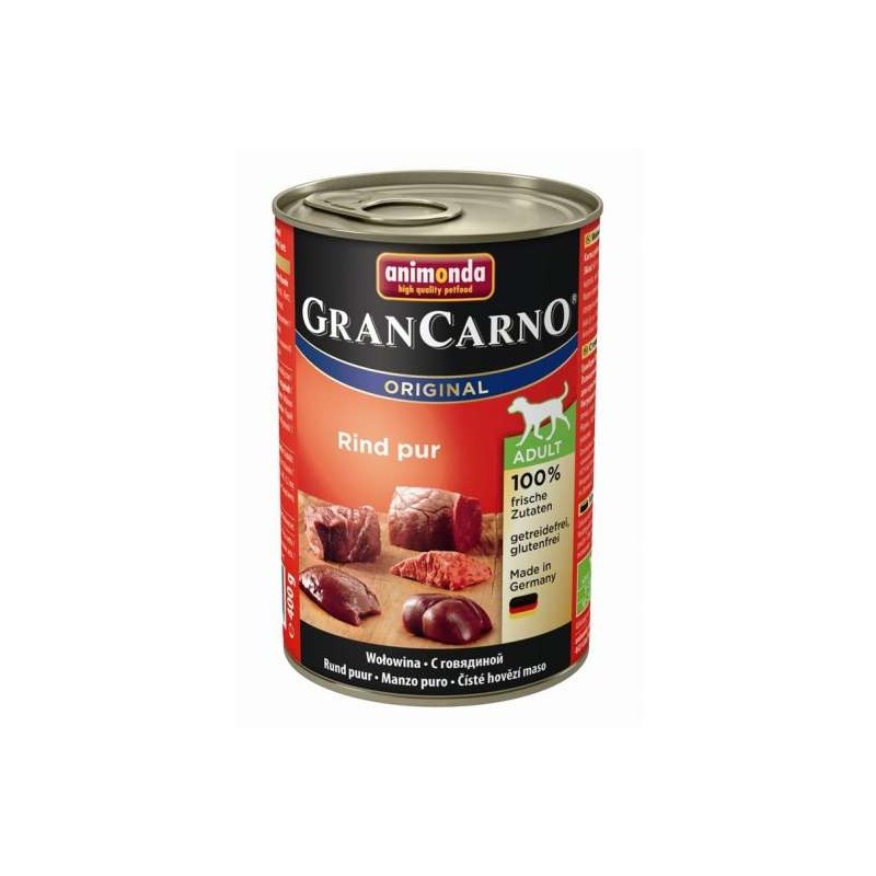 Animonda Dog Dose GranCarno Adult Rindfleisch pur 400g