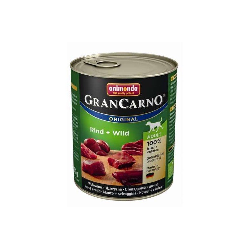 Animonda GranCarno Adult Rind & Wild 800g