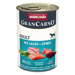 Animonda Dog Dose GranCarno Adult Rind & Lachs mit Spinat 400g