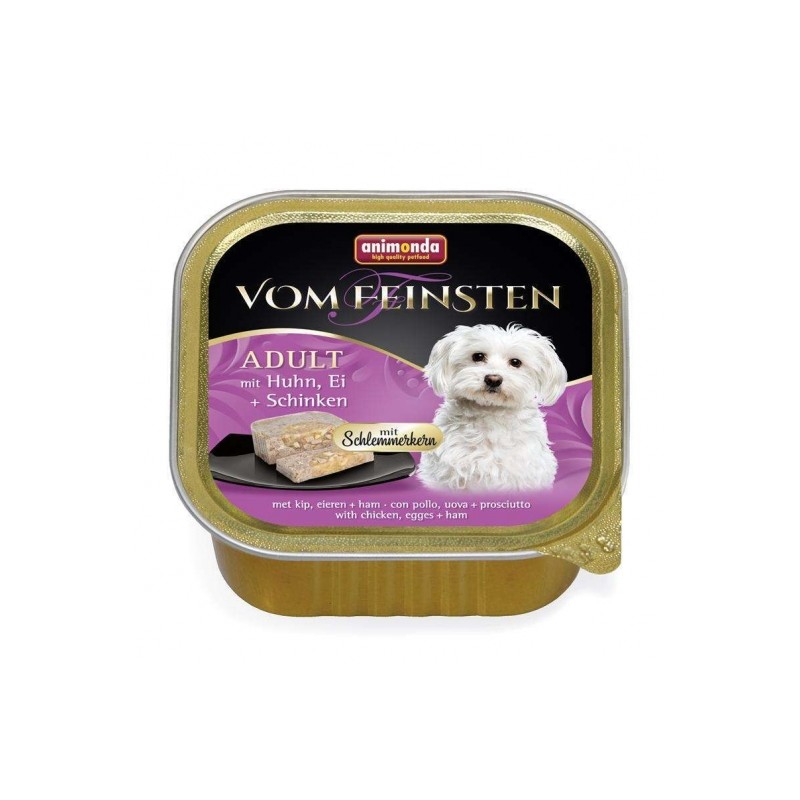 Animonda Dog Vom Feinsten Schlemmerkern mit Huhn, Ei & Schinken 150g Animonda Dog Vom Feinsten Schlemmerkern mit Huhn, Ei & Schinken 150g