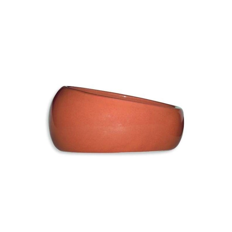 LIVING WORLD Ergonomischer Nagernapf klein terracotta